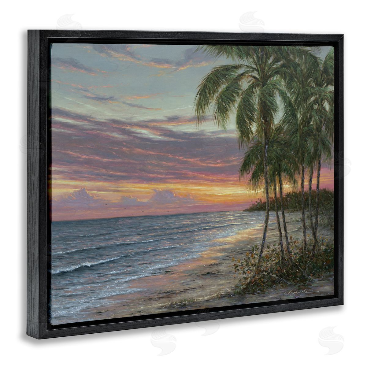 Martin Figlinski Summer Beach Palm Trees