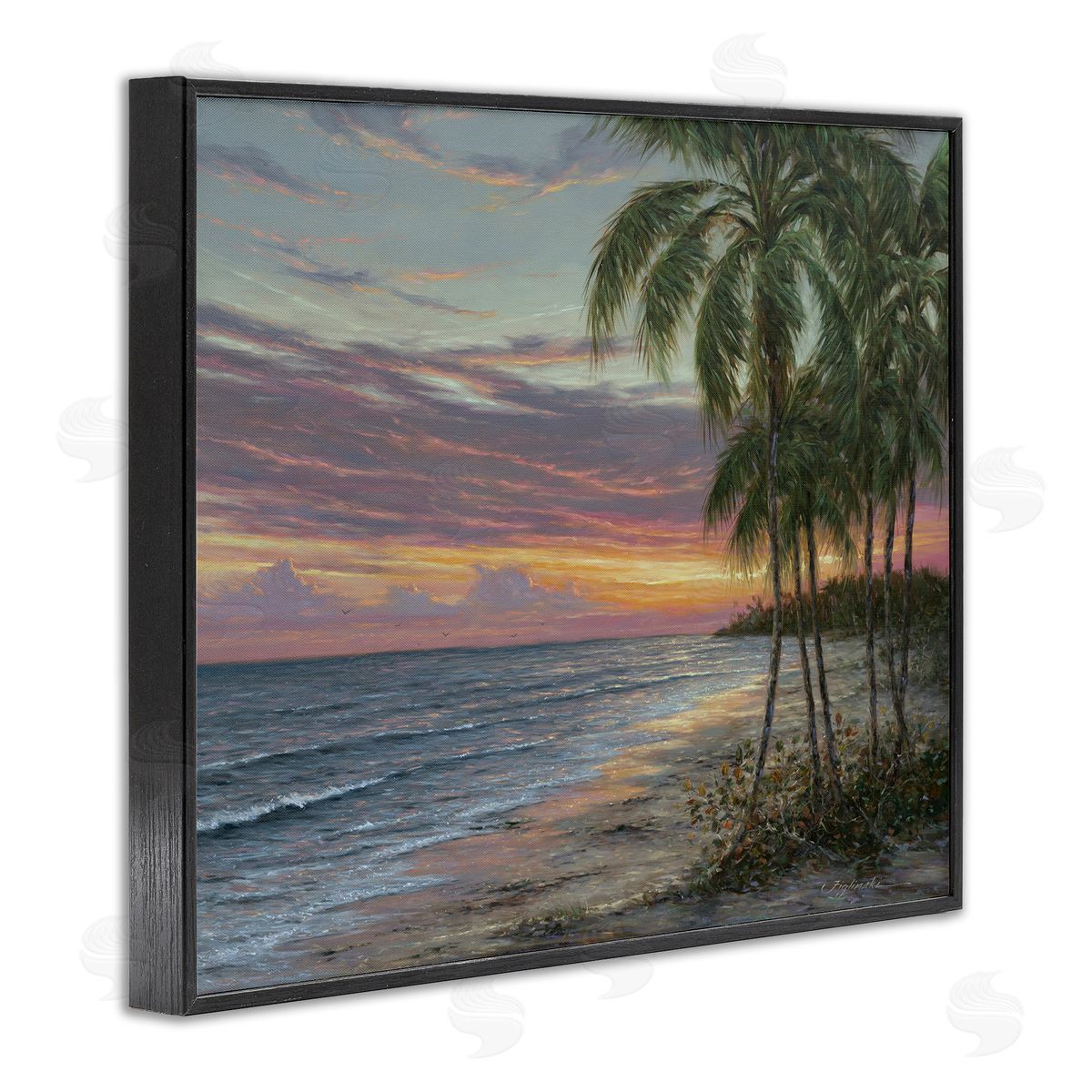 Martin Figlinski Summer Beach Palm Trees