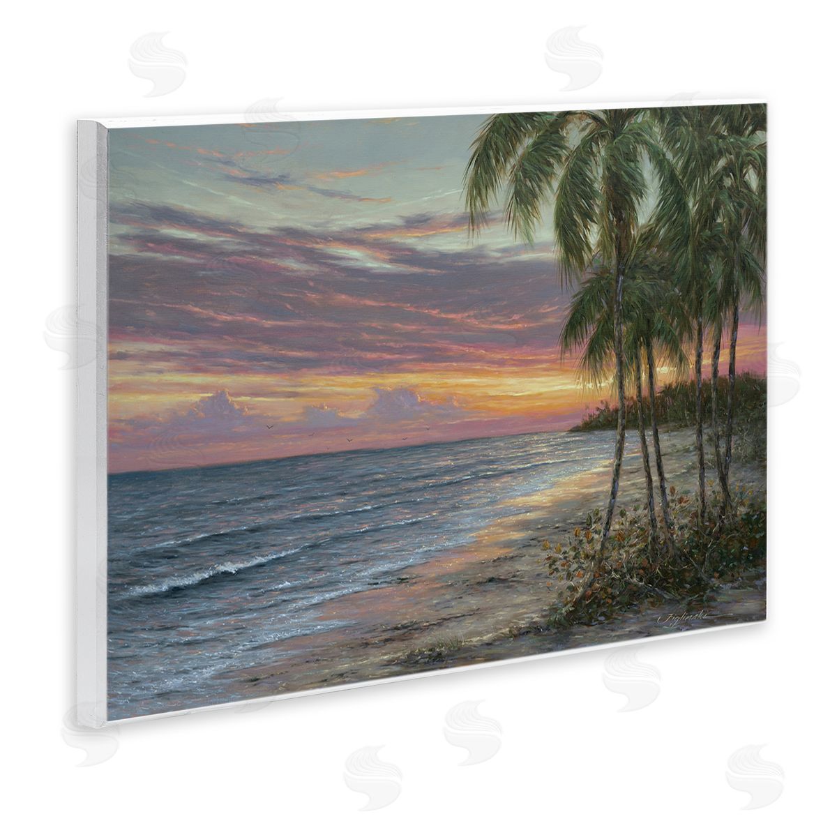 Martin Figlinski Summer Beach Palm Trees