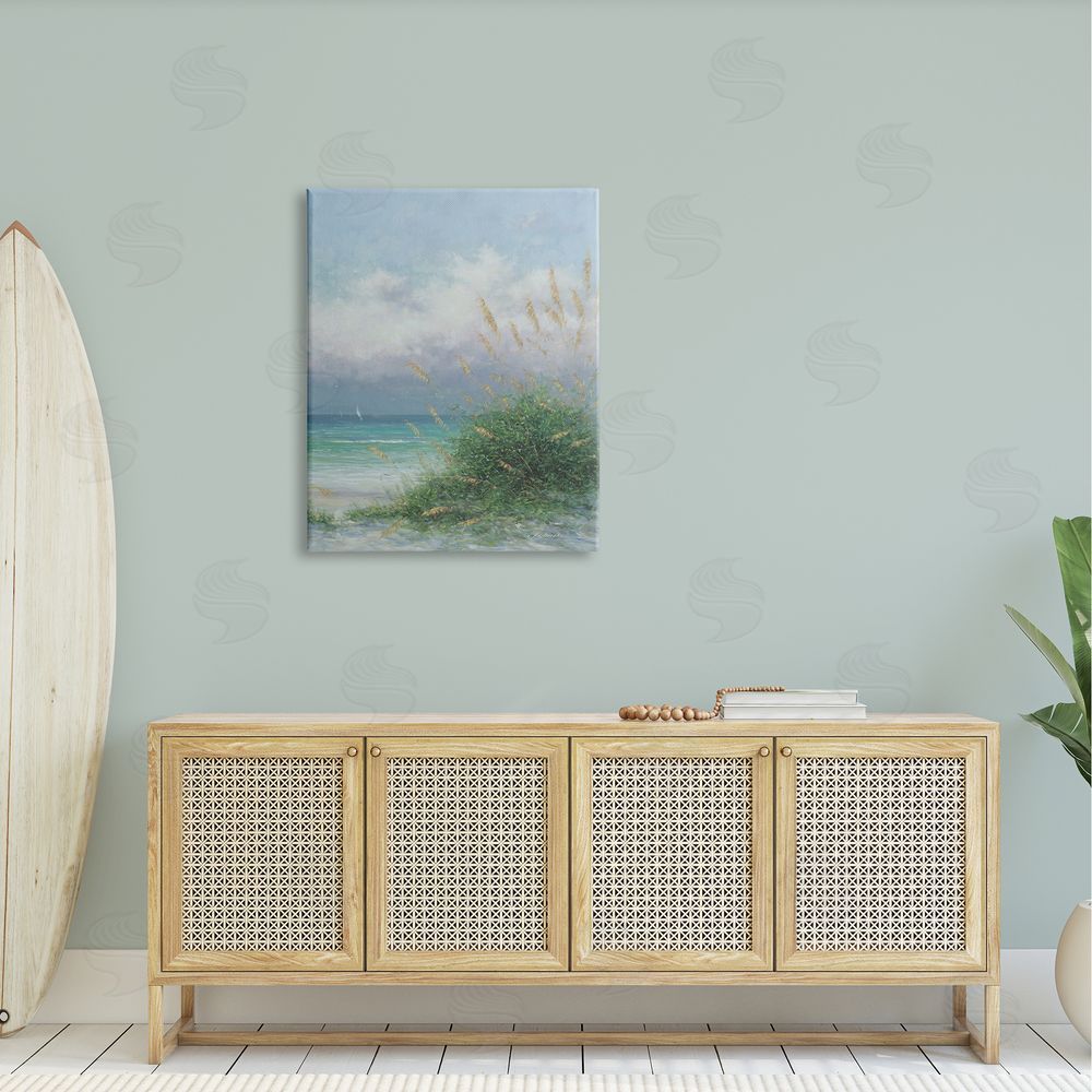 Martin Figlinski Ocean Waves Beach Reeds 