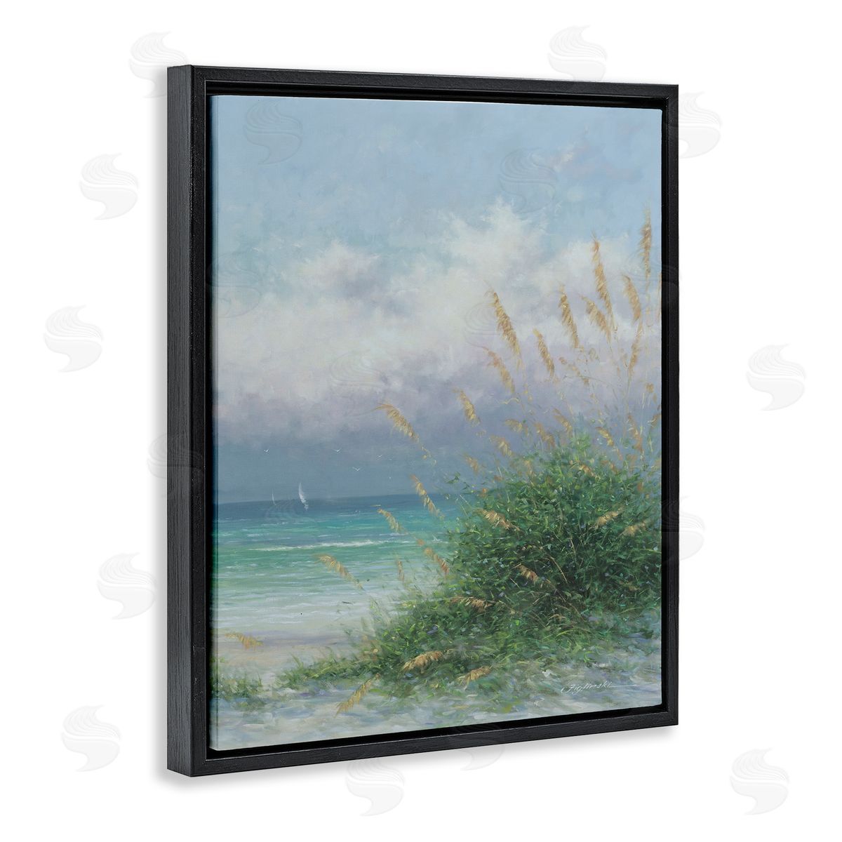 Martin Figlinski Ocean Waves Beach Reeds 
