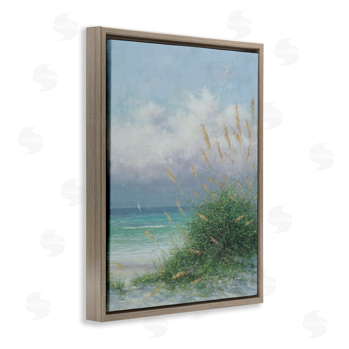 Martin Figlinski Ocean Waves Beach Reeds 