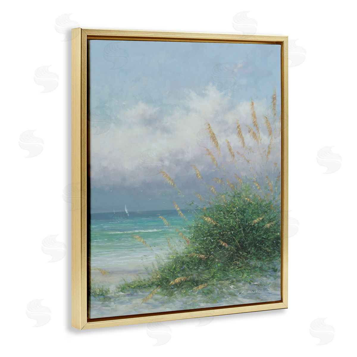 Martin Figlinski Ocean Waves Beach Reeds 