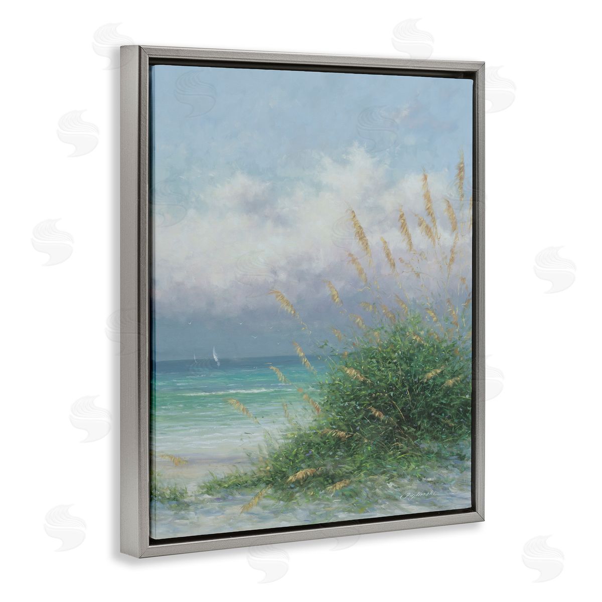 Martin Figlinski Ocean Waves Beach Reeds 