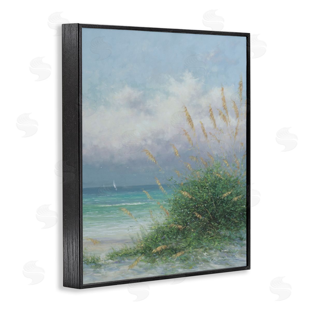 Martin Figlinski Ocean Waves Beach Reeds 