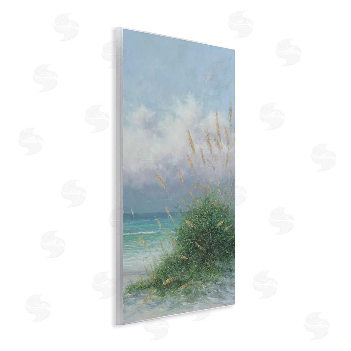 Martin Figlinski Ocean Waves Beach Reeds 