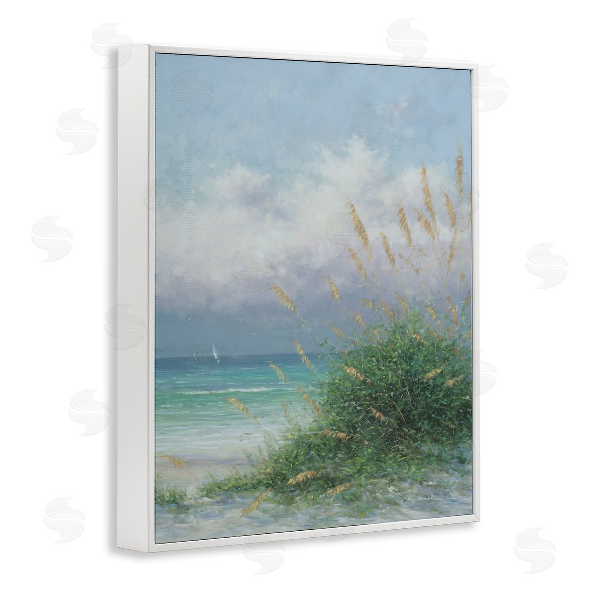 Martin Figlinski Ocean Waves Beach Reeds 