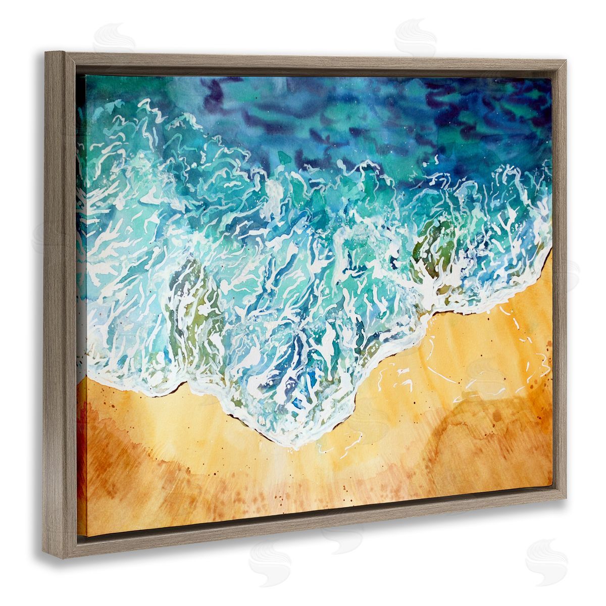 Sebastian Grafmann Aerial Wave Splash Shore