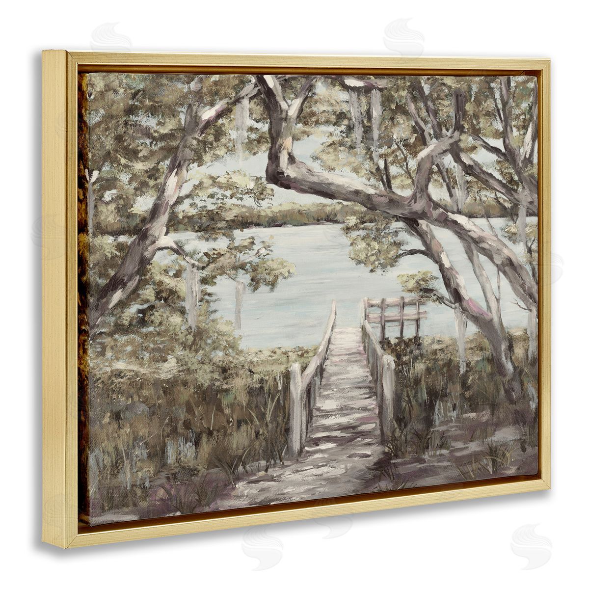 Julie DeRice Nature Waterfr_sideont Path Bridge