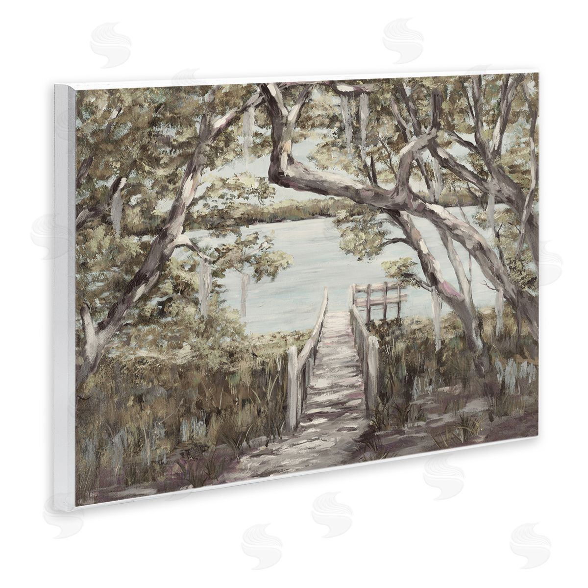 Julie DeRice Nature Waterfr_sideont Path Bridge