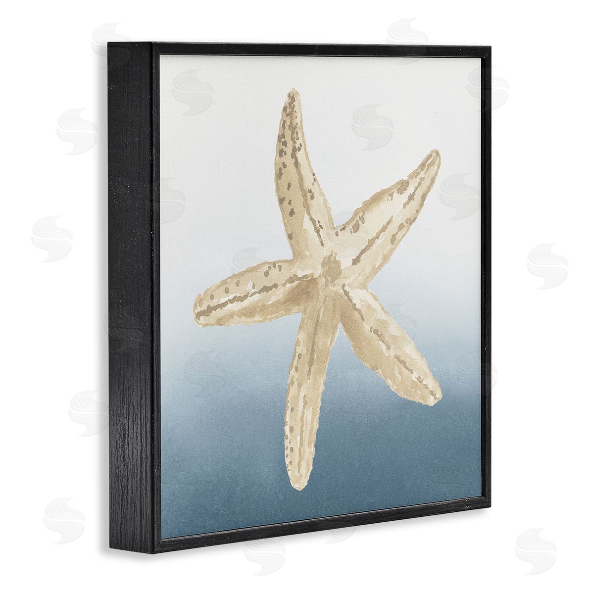 Lucille Price Summer Beach Life Starfish Black Framed Glicee Wall Art Print