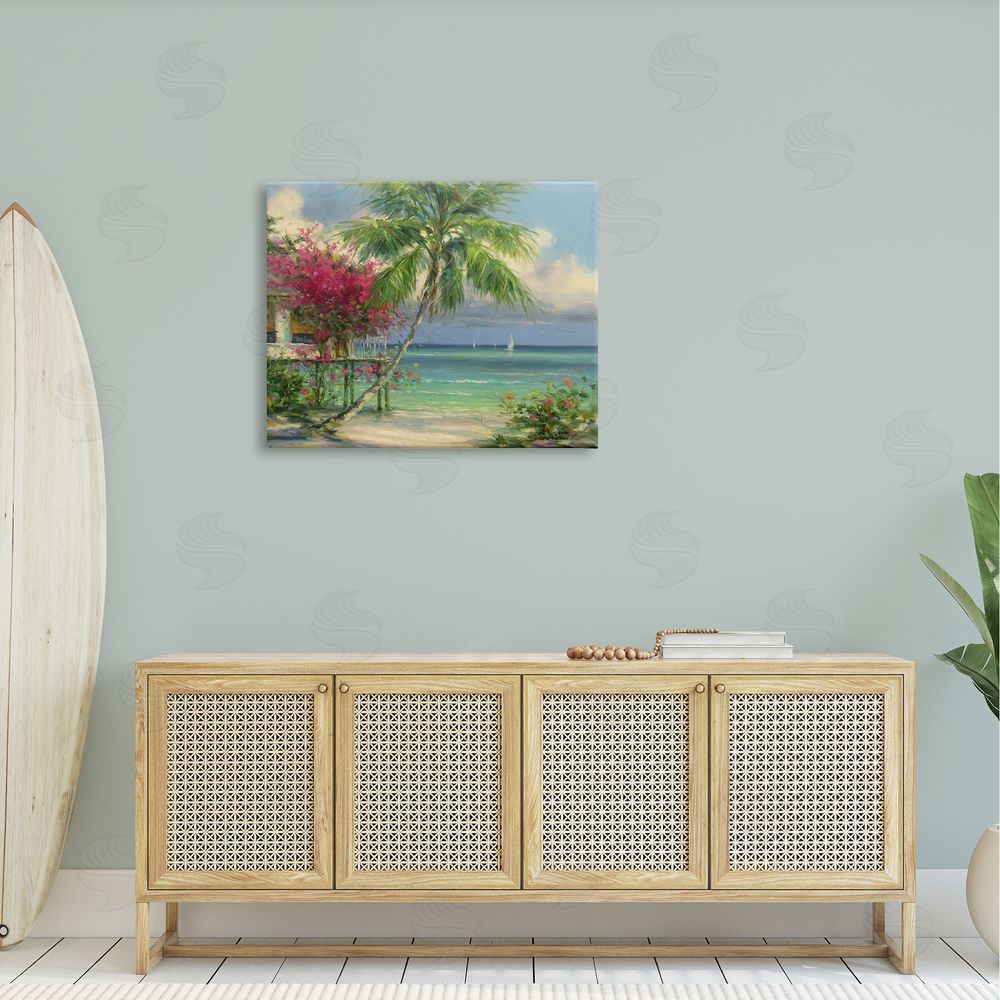 Martin Figlinski Floral Tropical Summer Vacation Resort