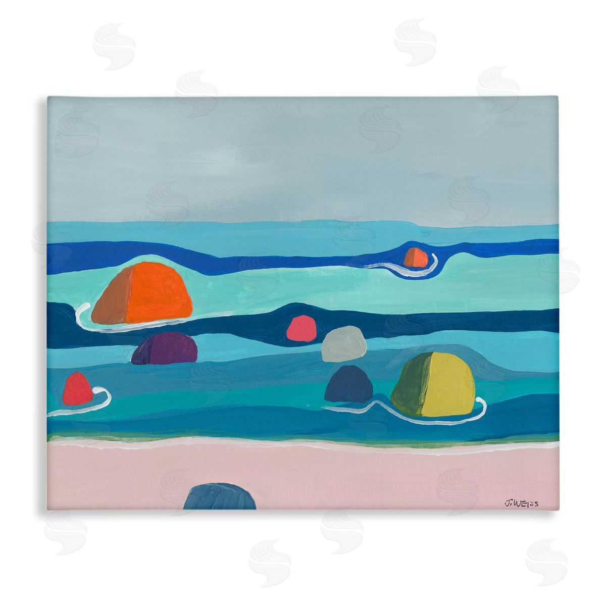 Jan Weiss Modern Floating Beach Buoys