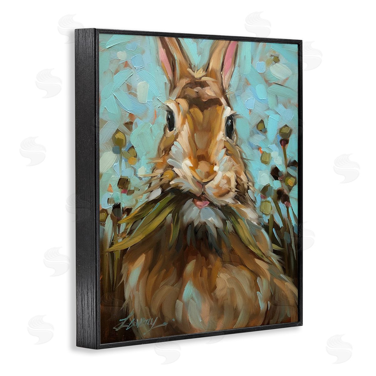 Andrea Lavery Wildlife Rabbit Eating Grass