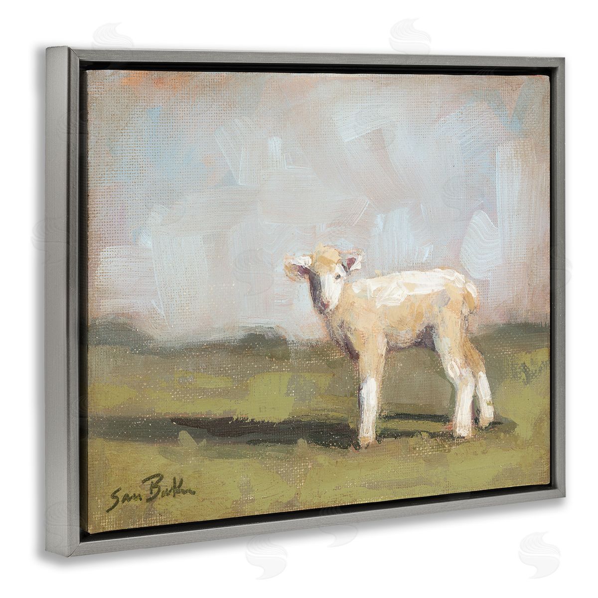 Sara Baker Baby Lamb Farmland Animal