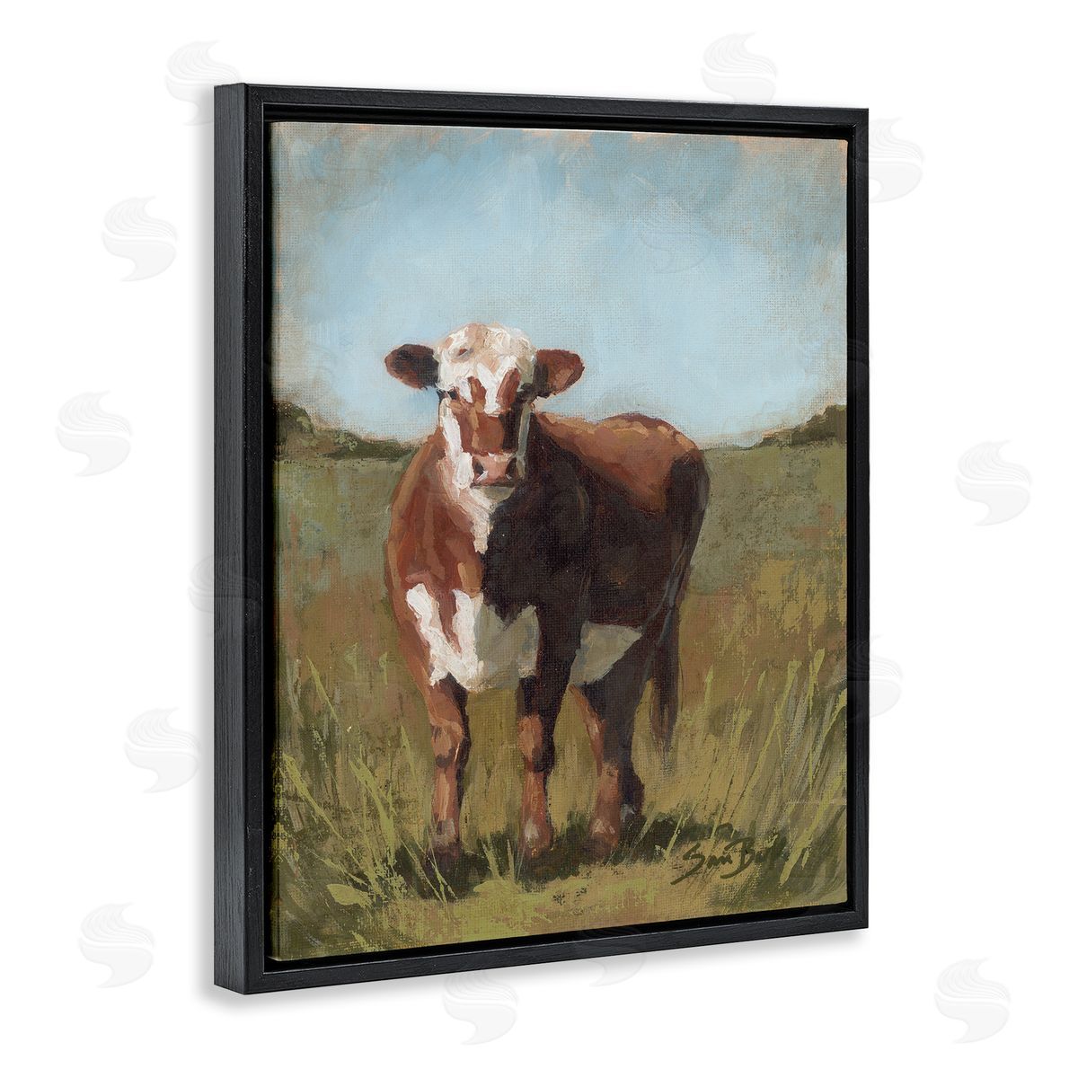 Sara Baker Cattle Vast Countryside Field 