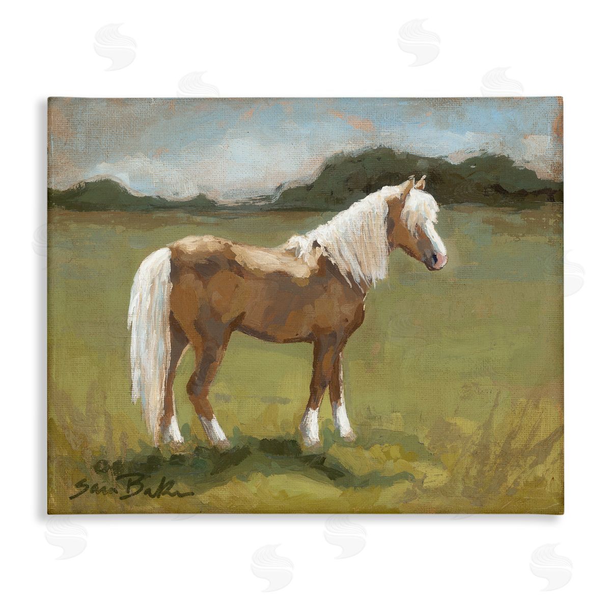 Sara Baker Rural Horse Countryside Landscape