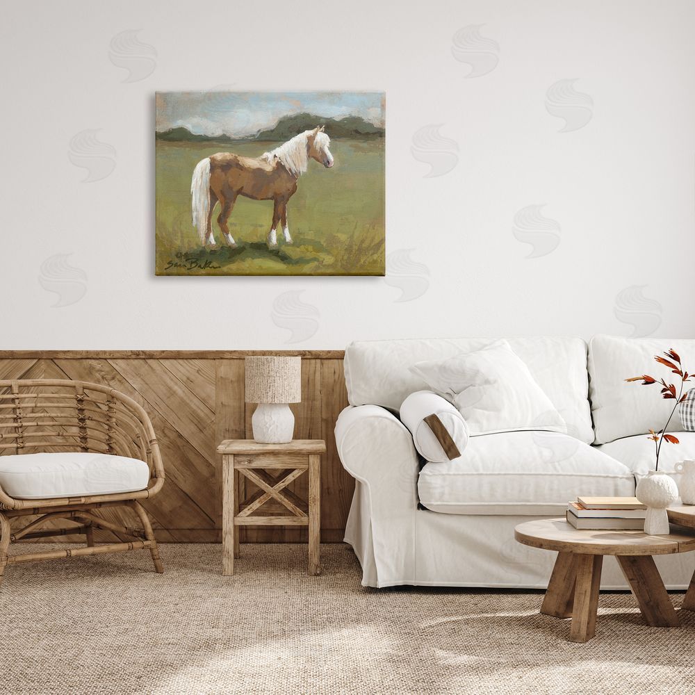 Sara Baker Rural Horse Countryside Landscape