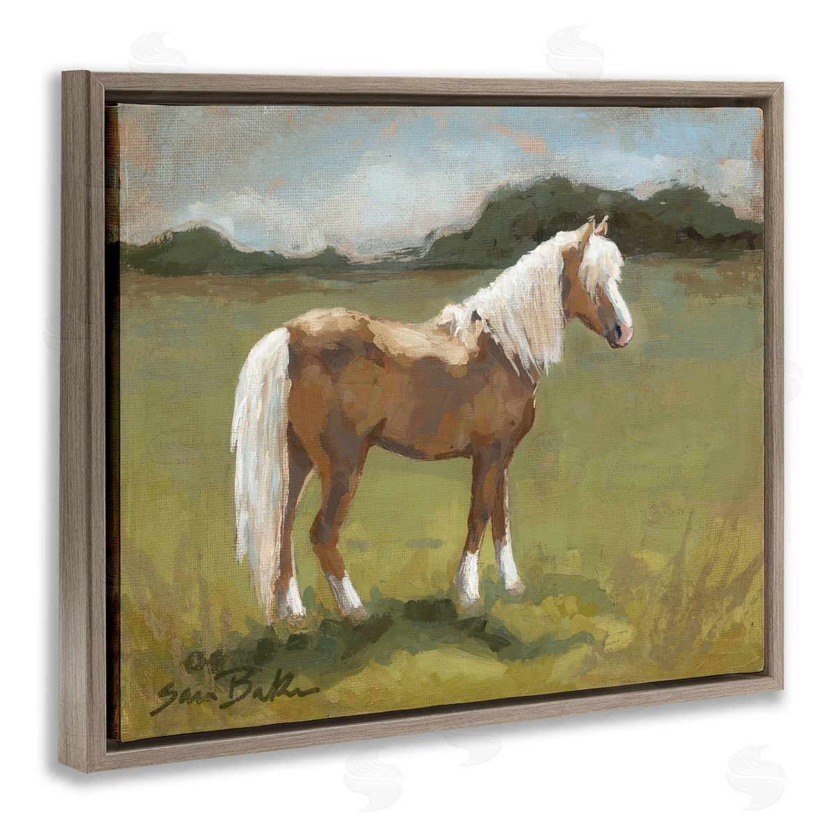 Sara Baker Rural Horse Countryside Landscape