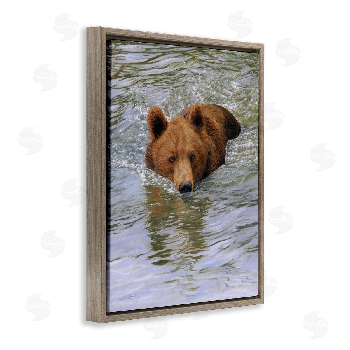David Stribbling Brown Bear Lake Water Splash