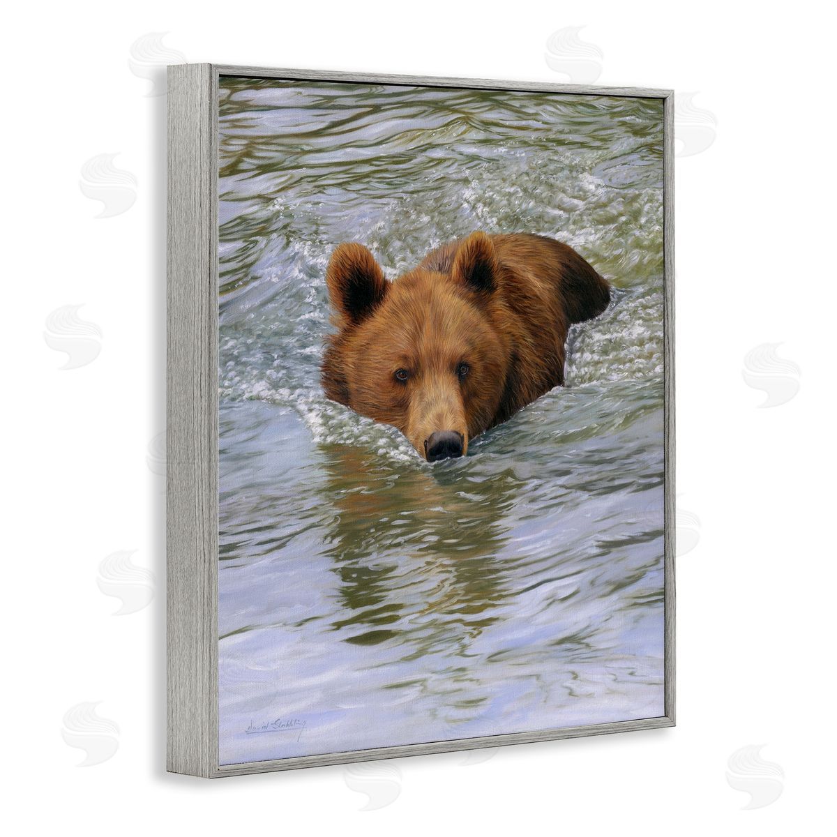 David Stribbling Brown Bear Lake Water Splash