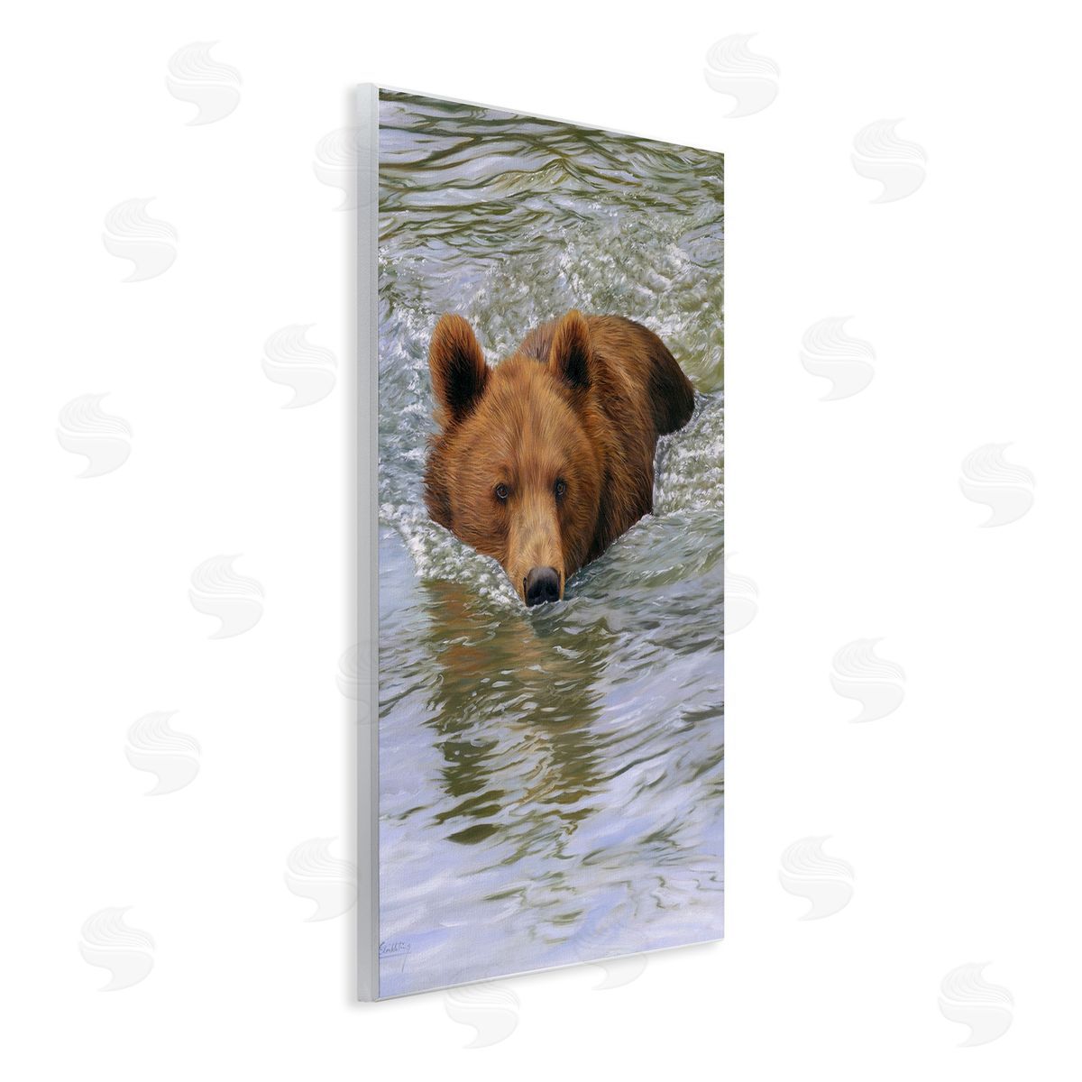 David Stribbling Brown Bear Lake Water Splash