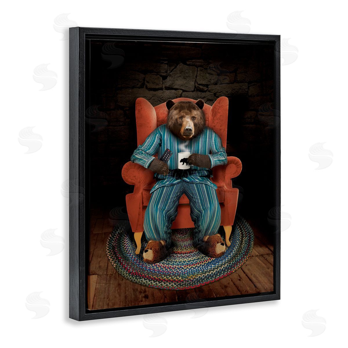 John Hovenstine Bed Time Bear Relaxing Portrait