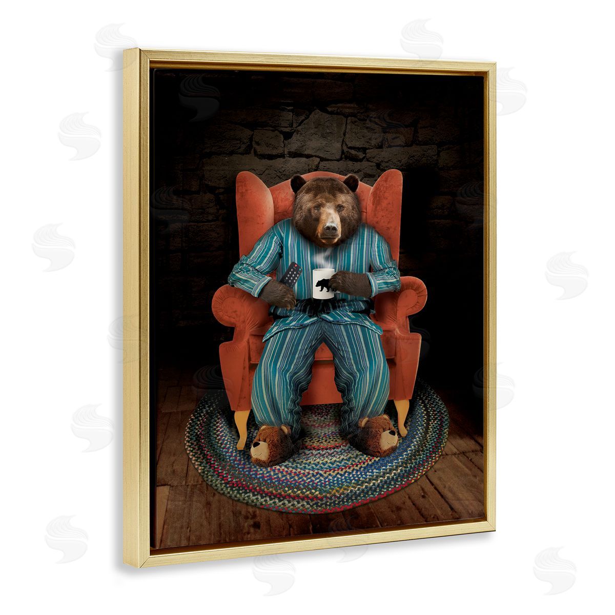 John Hovenstine Bed Time Bear Relaxing Portrait