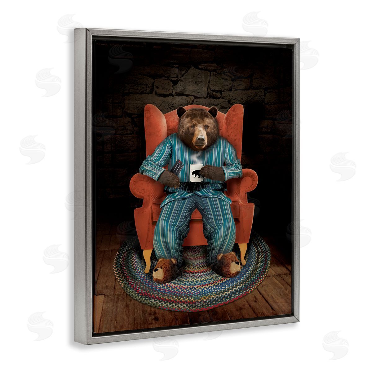John Hovenstine Bed Time Bear Relaxing Portrait