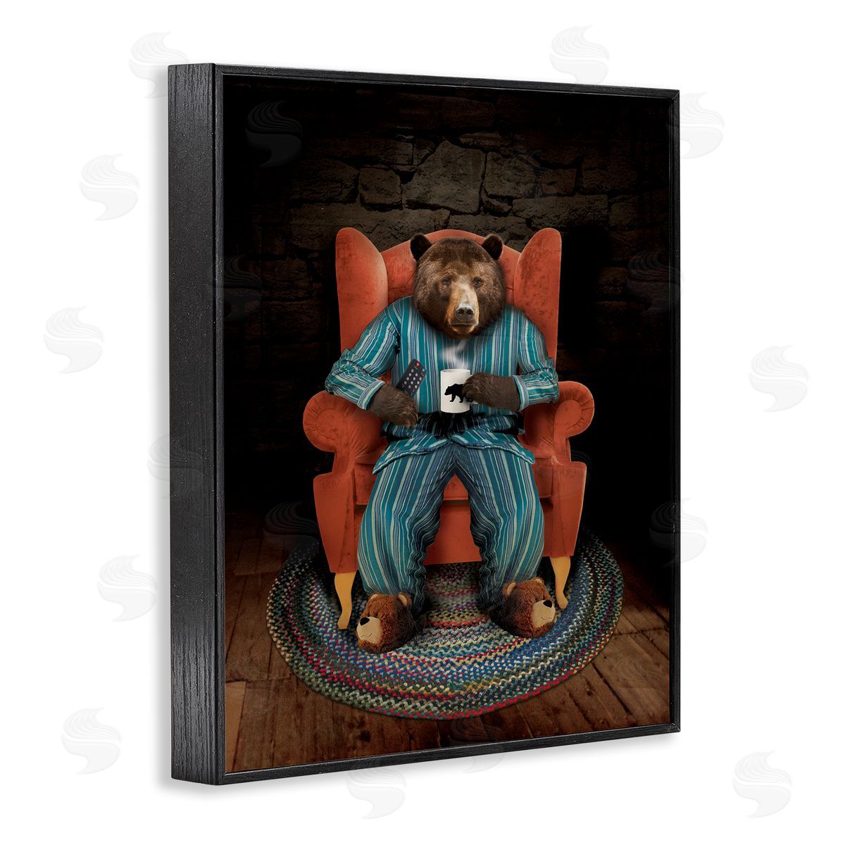 John Hovenstine Bed Time Bear Relaxing Portrait