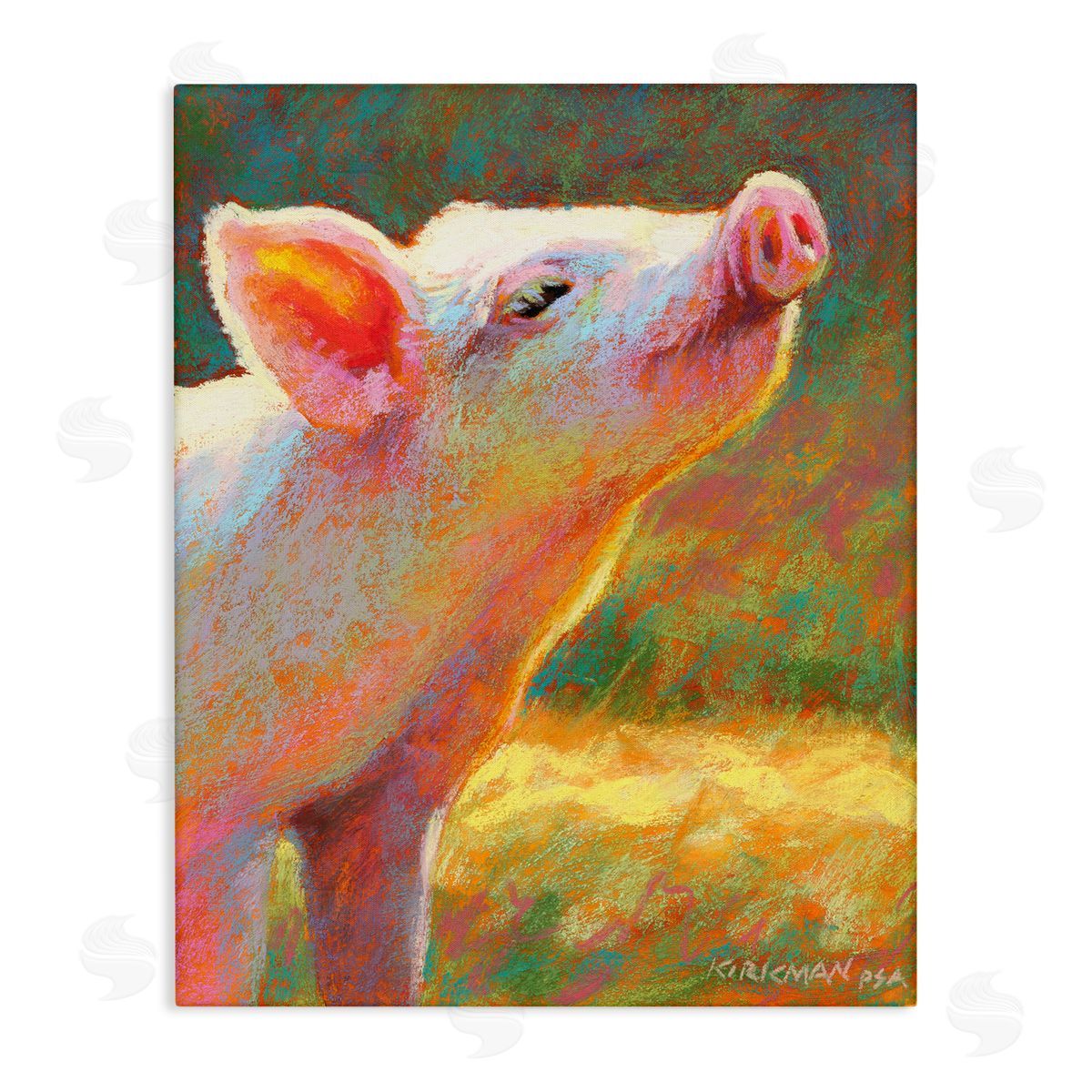 Rita Kirkman Happy Pink Pig Sunny Farm
