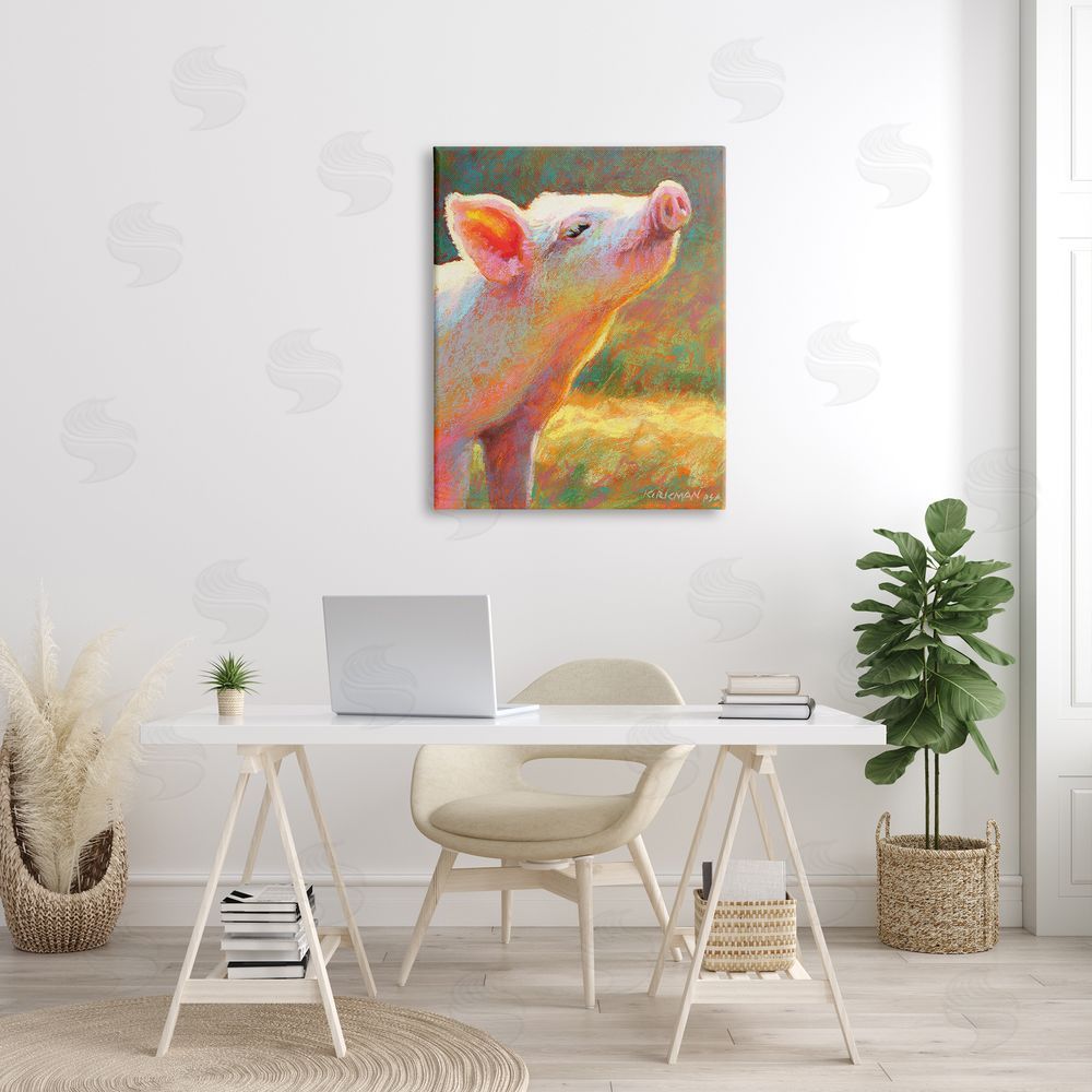 Rita Kirkman Happy Pink Pig Sunny Farm