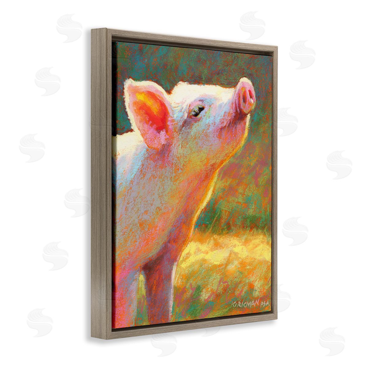 Rita Kirkman Happy Pink Pig Sunny Farm
