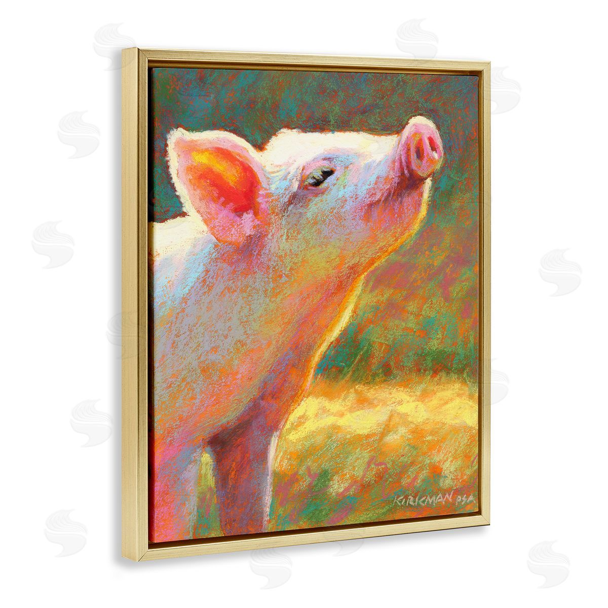 Rita Kirkman Happy Pink Pig Sunny Farm