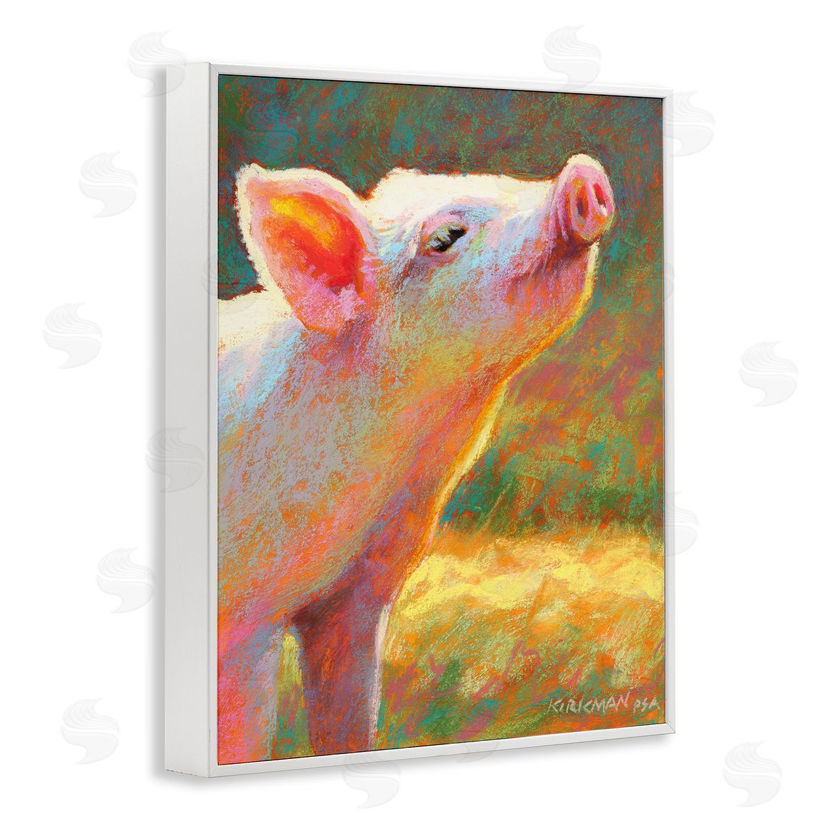 Rita Kirkman Happy Pink Pig Sunny Farm