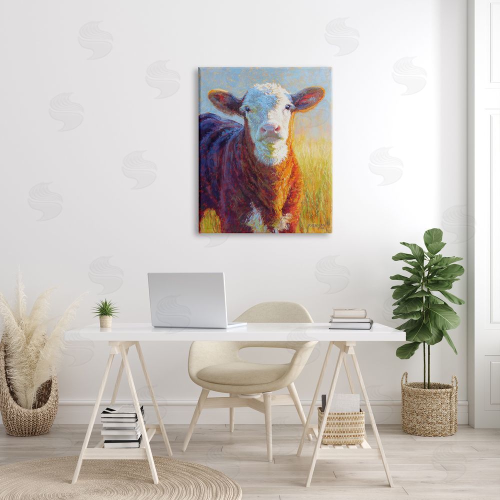 Rita Kirkman Happy Cow Farmhouse Grassland