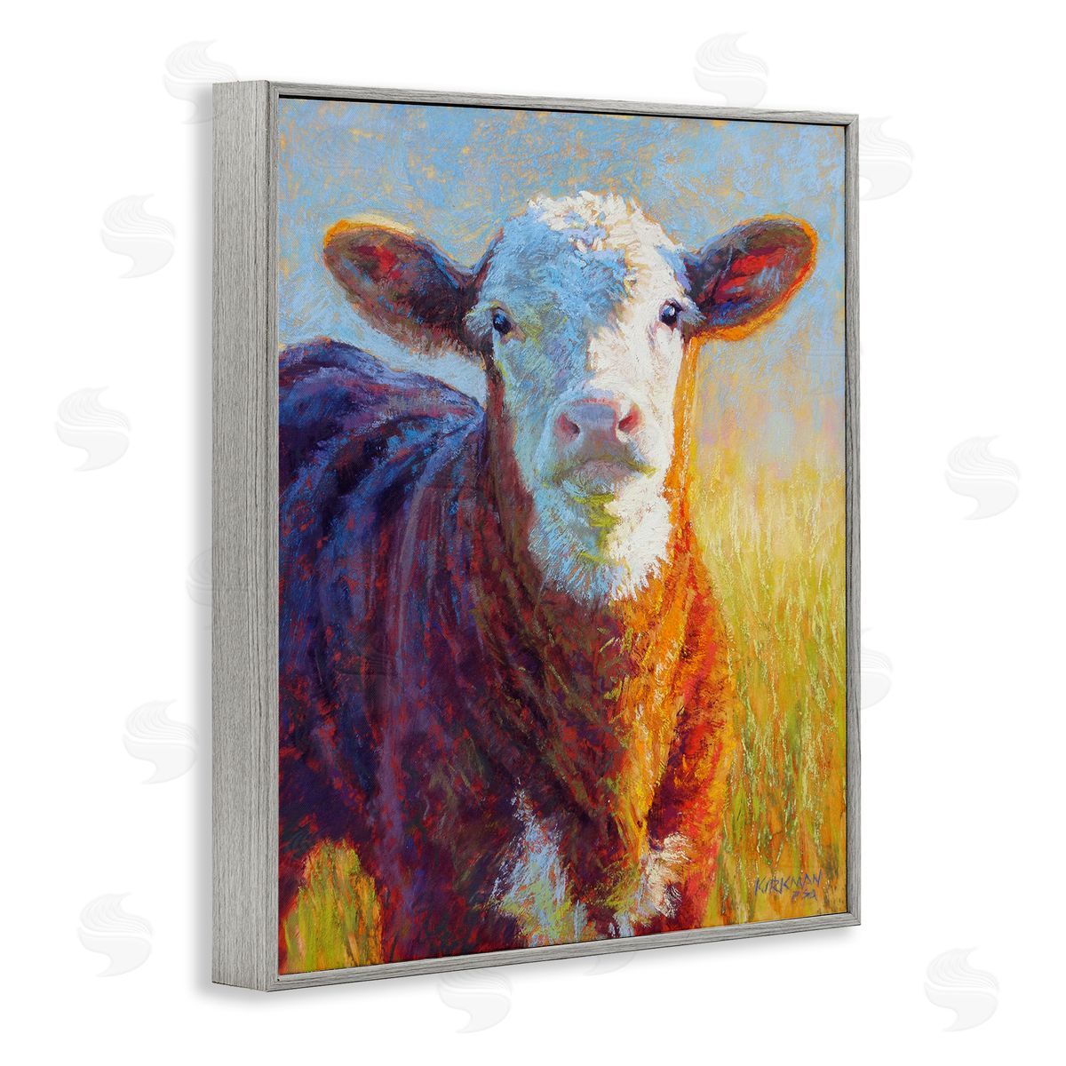 Rita Kirkman Happy Cow Farmhouse Grassland