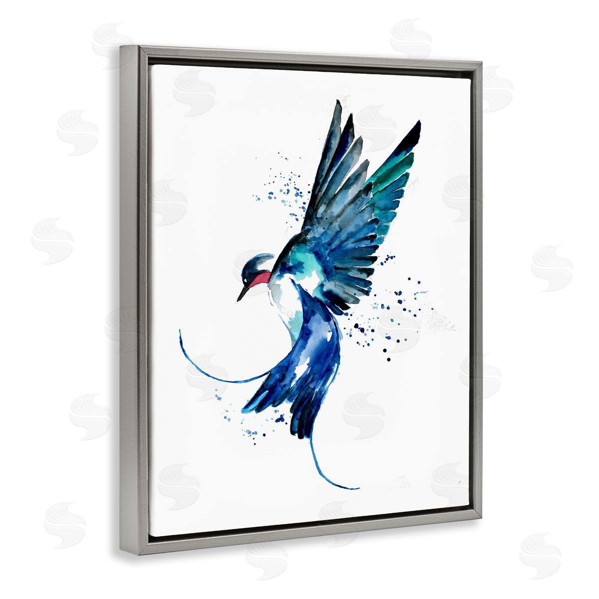 Sebastian Grafmann Blue Bird Flying Wings