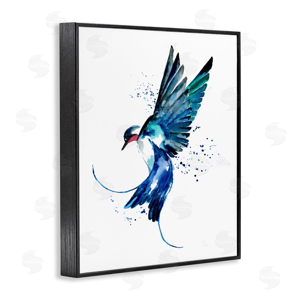 Sebastian Grafmann Blue Bird Flying Wings