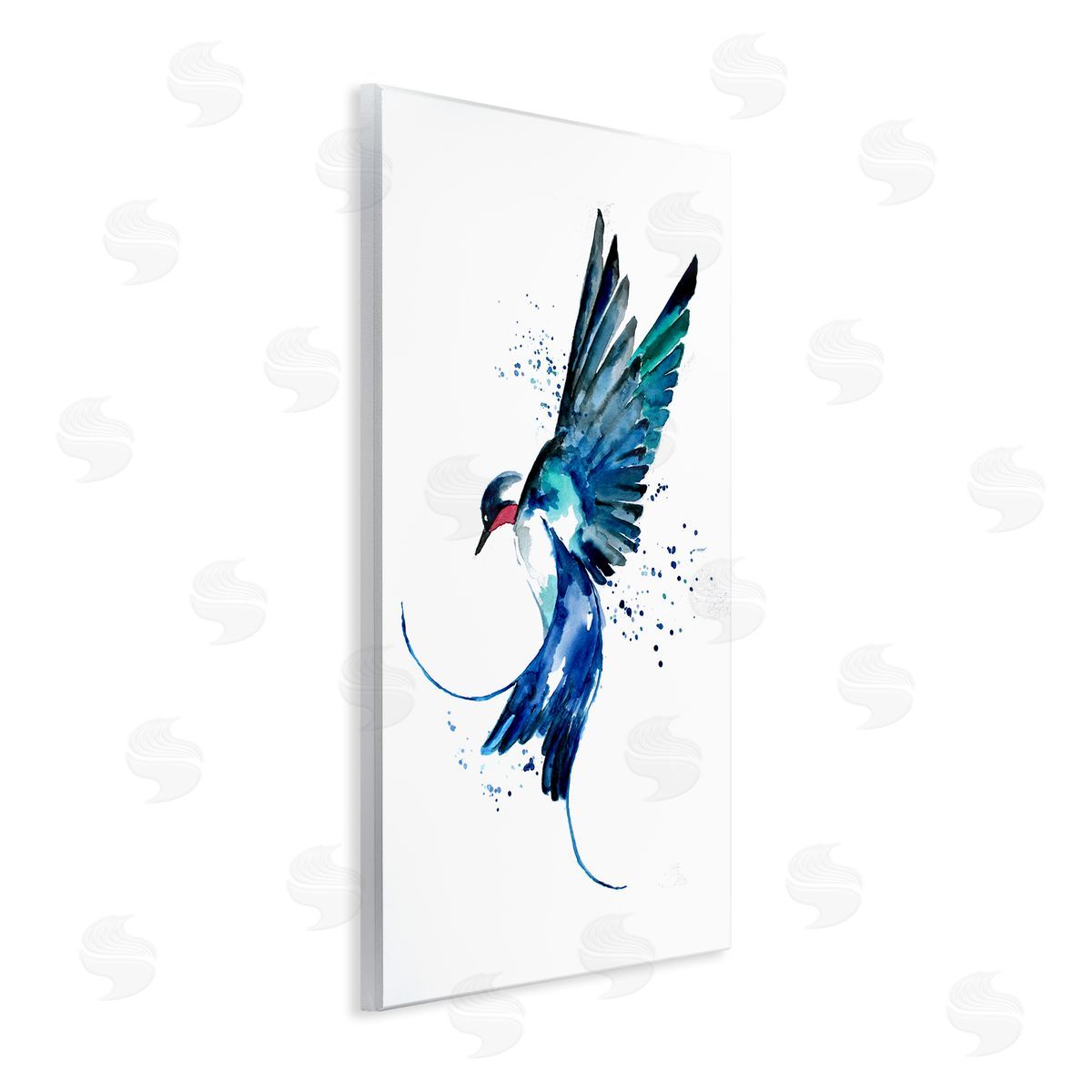 Sebastian Grafmann Blue Bird Flying Wings