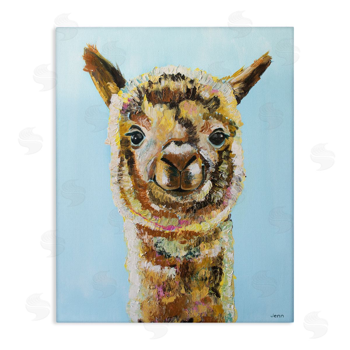 Jen Seeley Happy Llama Farm Animal Face