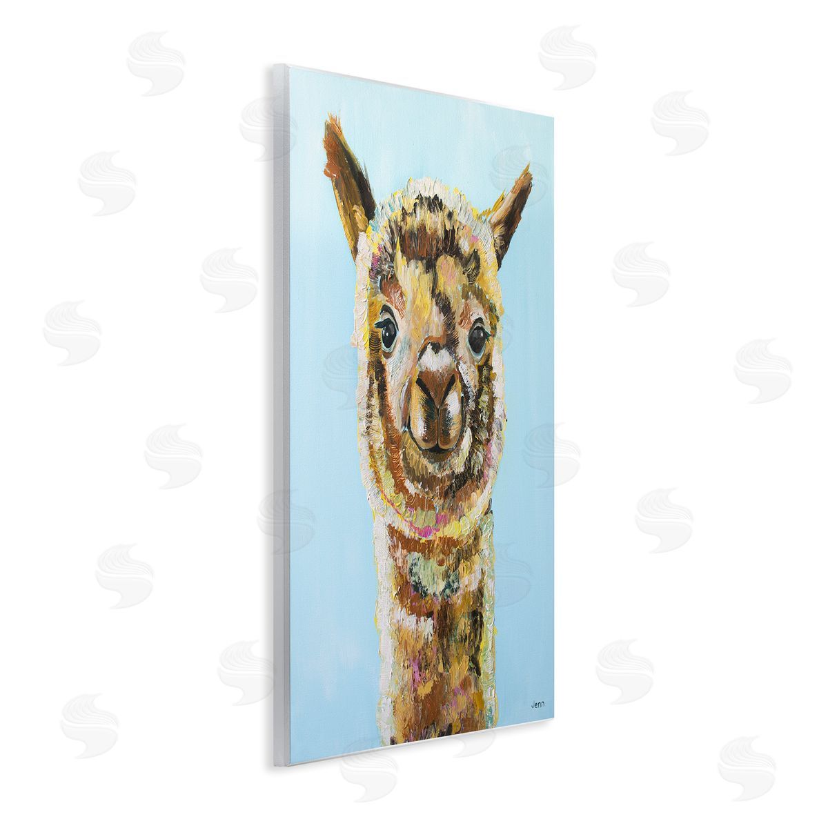 Jen Seeley Happy Llama Farm Animal Face