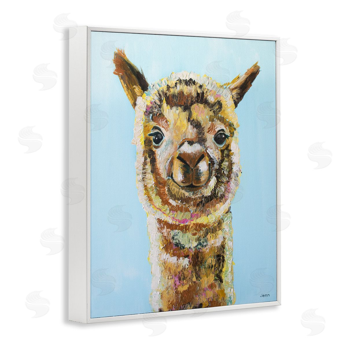 Jen Seeley Happy Llama Farm Animal Face