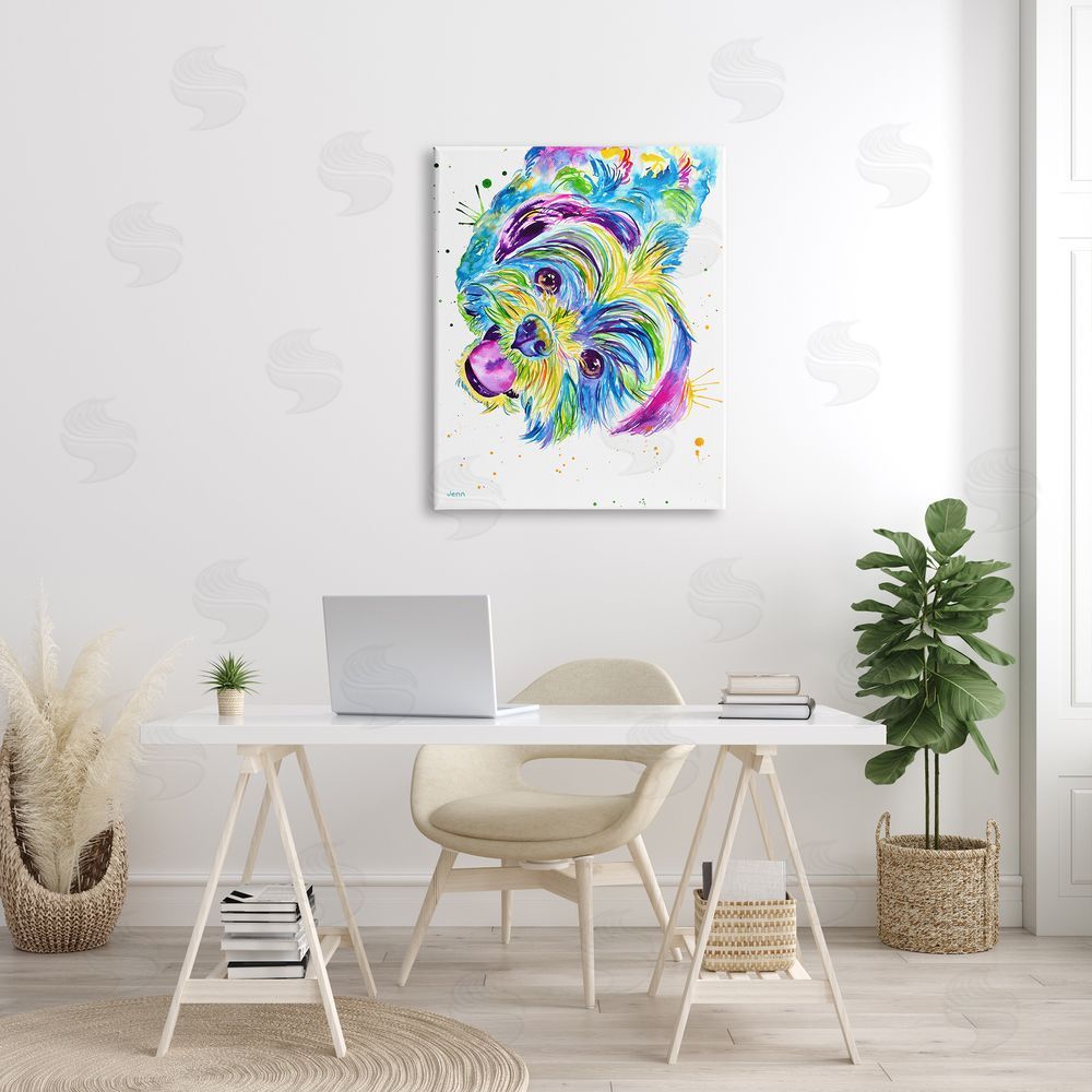 Jen Seeley Fun Vivid Shihtzu Puppy