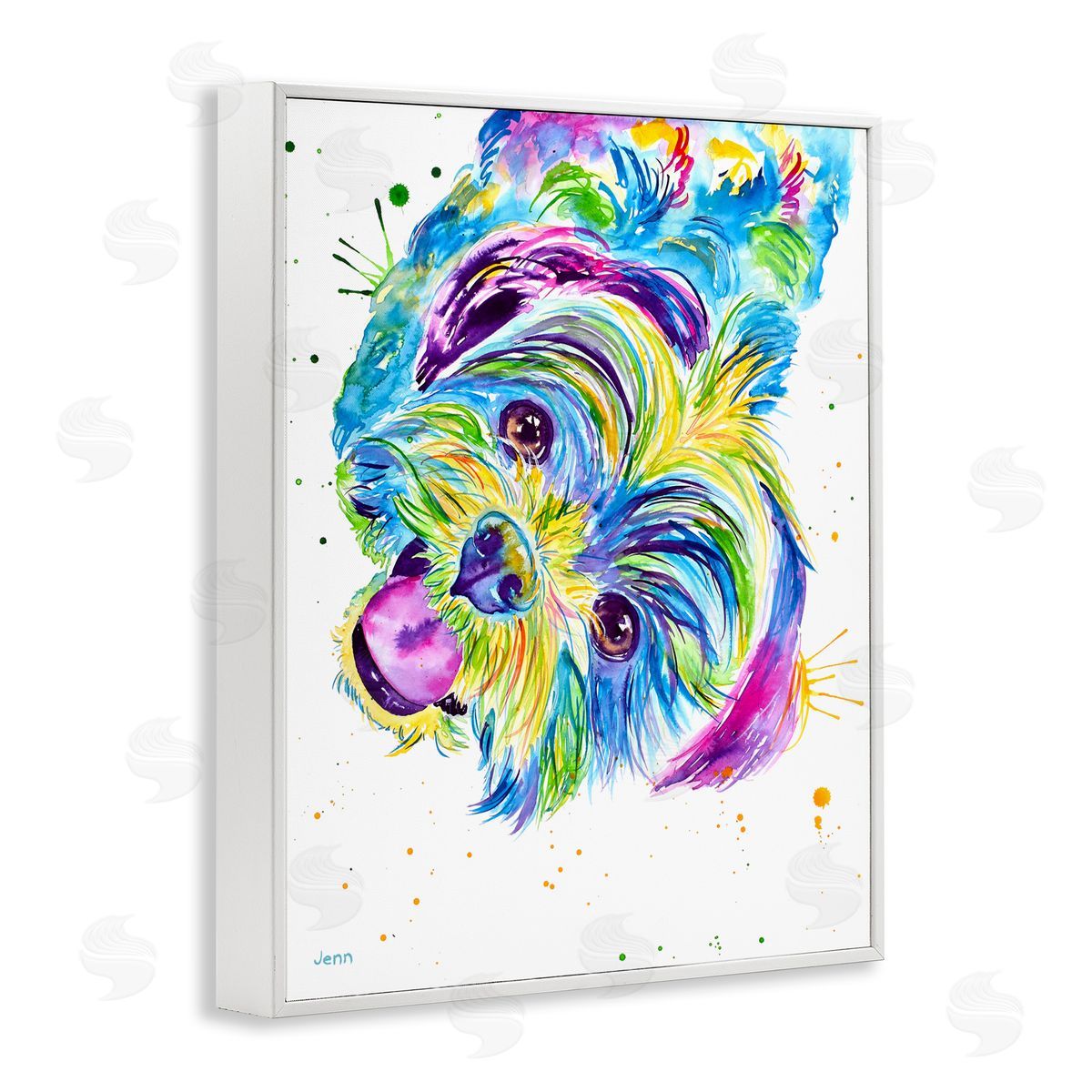Jen Seeley Fun Vivid Shihtzu Puppy