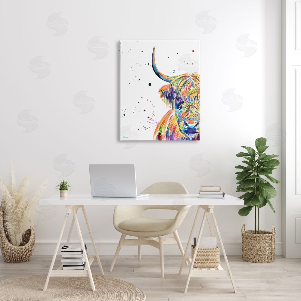 Jen Seeley Vivid Cattle Face Farm Animal