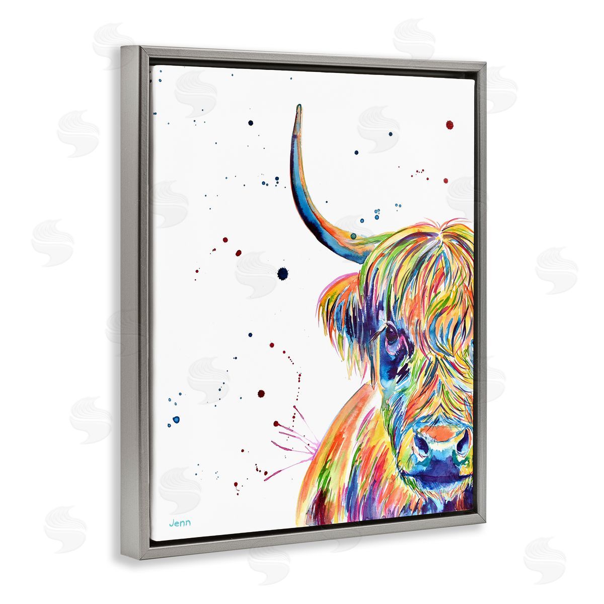 Jen Seeley Vivid Cattle Face Farm Animal