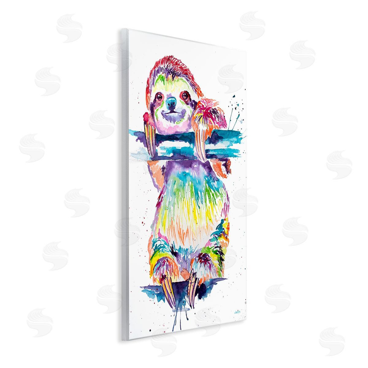 Jen Seeley Fun Rainbow Sloth Wildlife