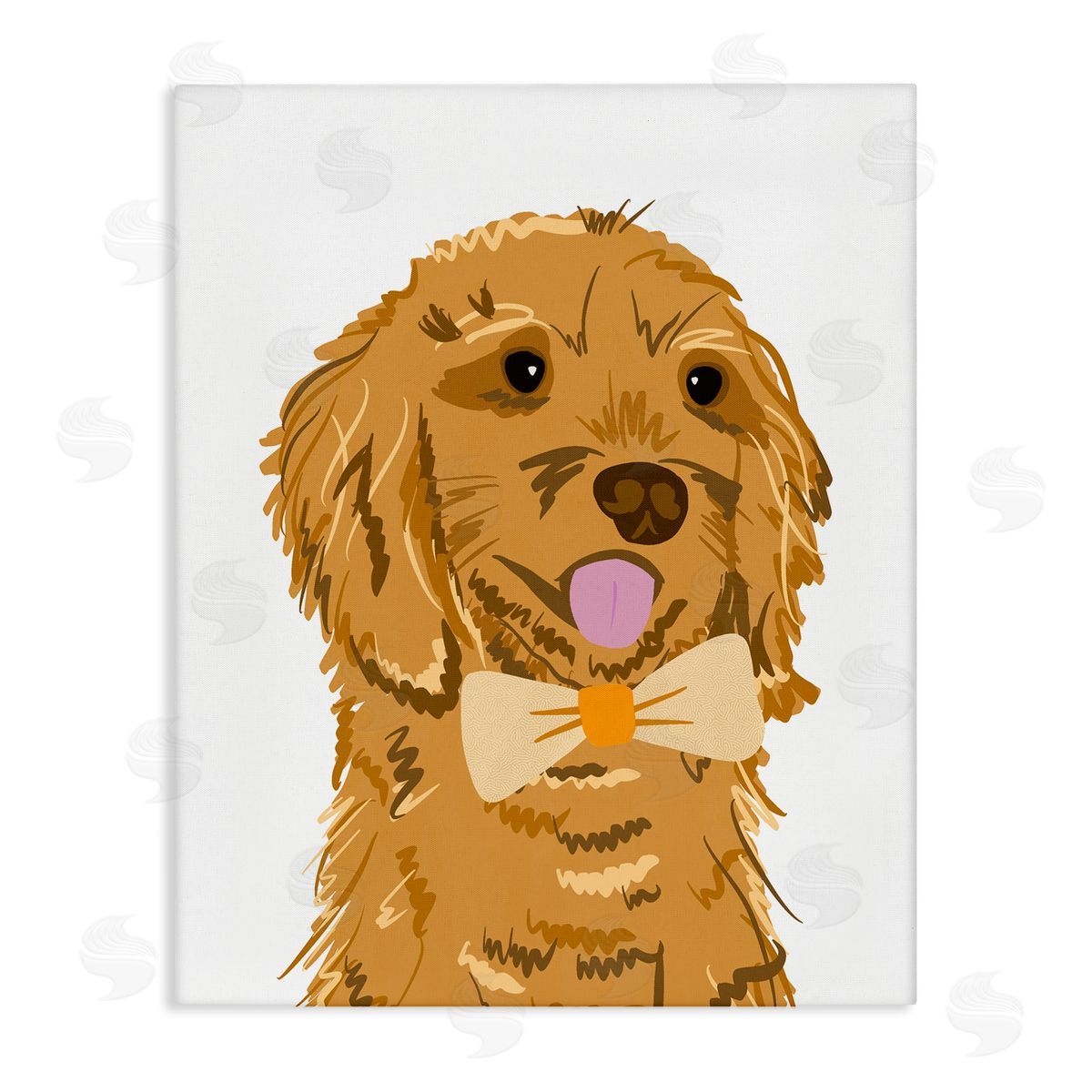 Anna Quach Golden Retriever Puppy Bowtie Pet