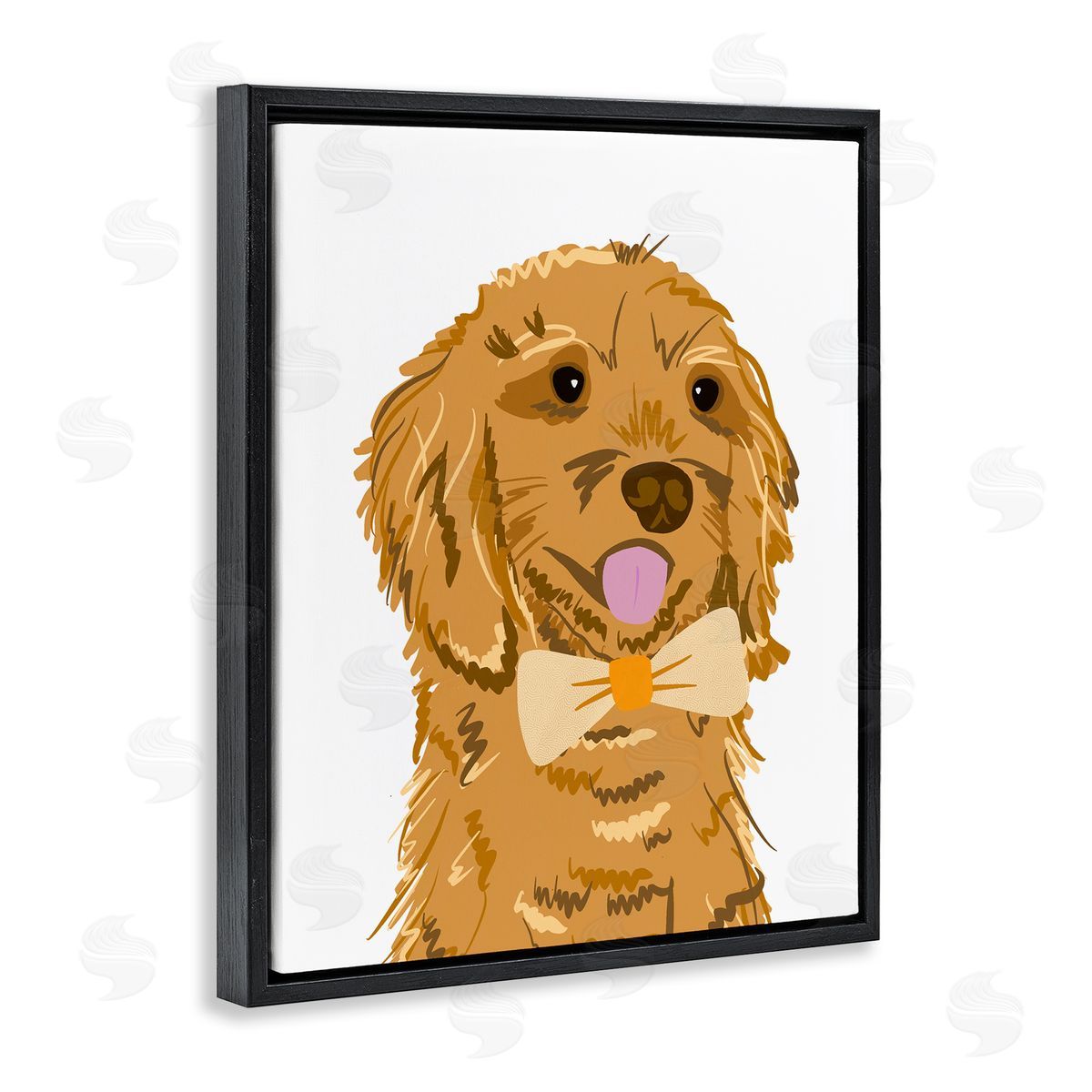 Anna Quach Golden Retriever Puppy Bowtie Pet